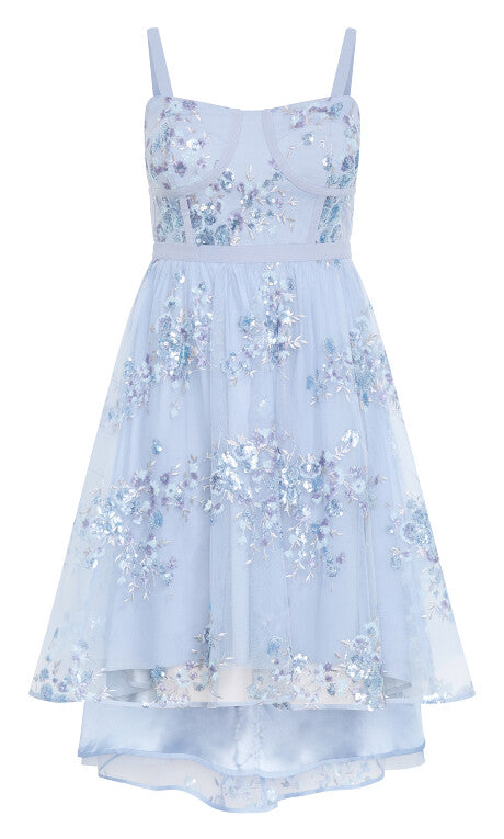 Ambrosia Strapless Tulle Dress - black