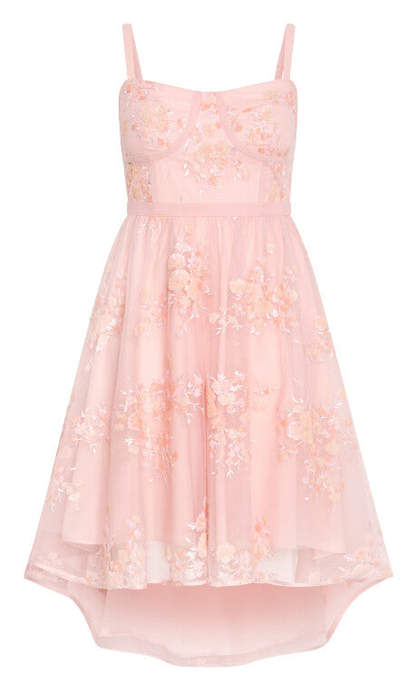 Ambrosia Strapless Tulle Dress - black