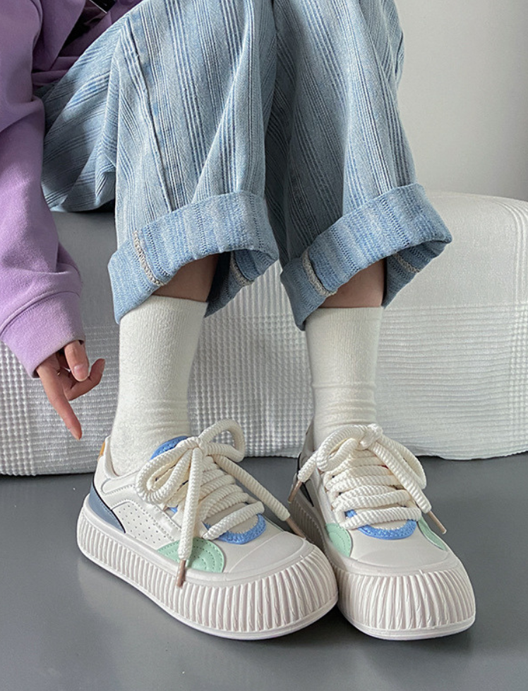 Tenis Urbanos Blancos Ref. SH-39