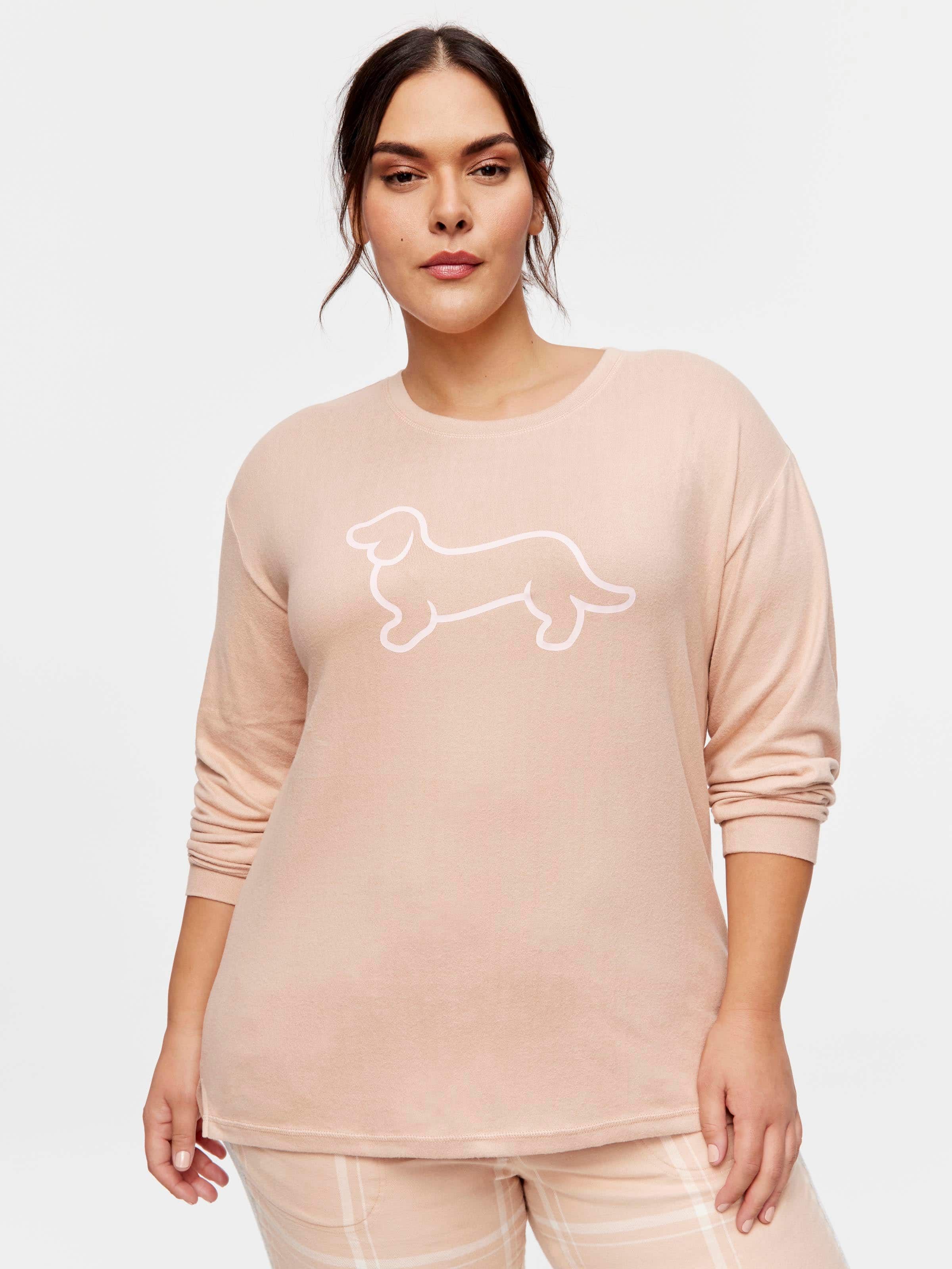 P.A. Plus Caramel Logo Plush Sweater