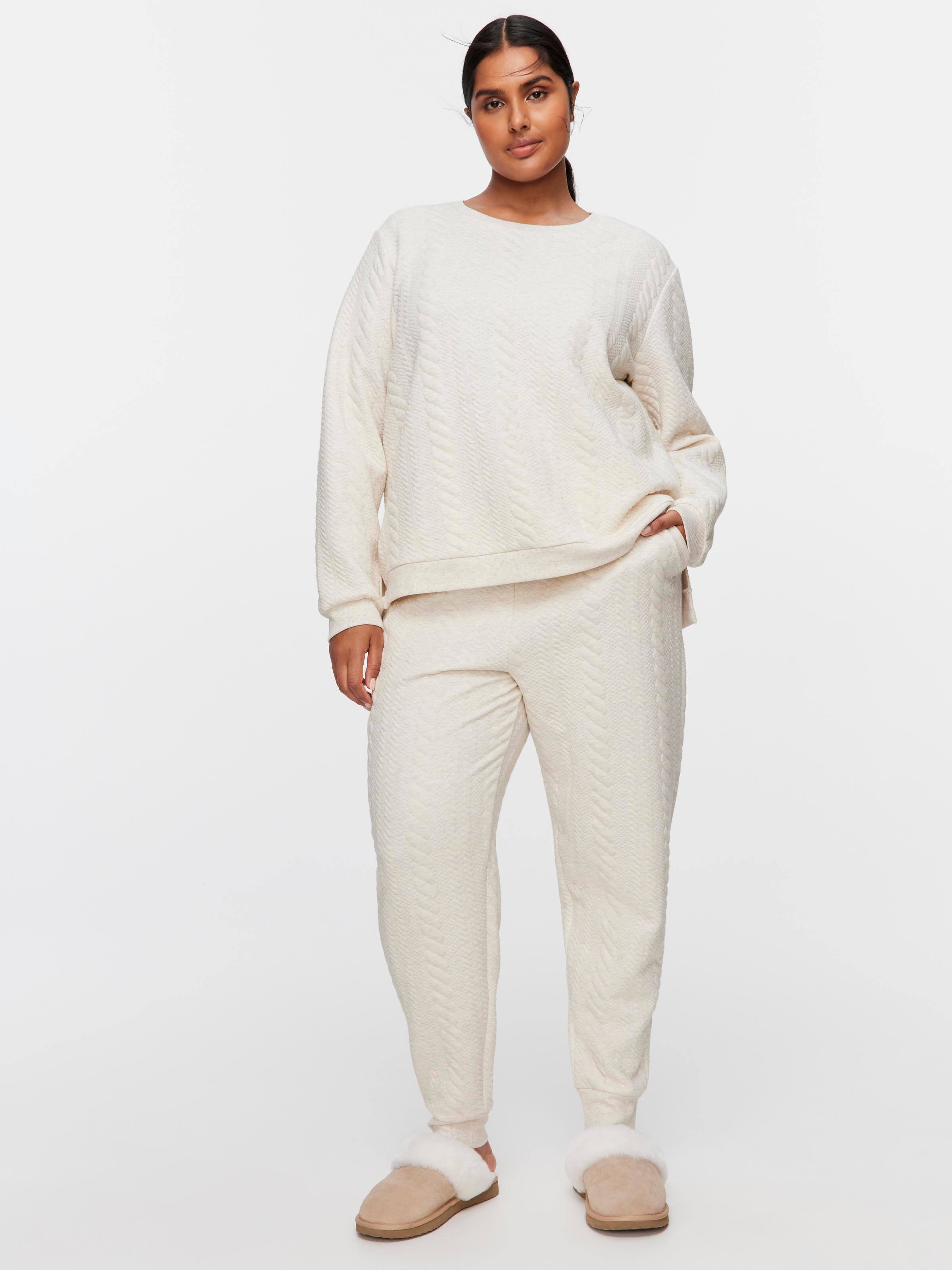 P.A. Plus Caramel Quilted Sweater