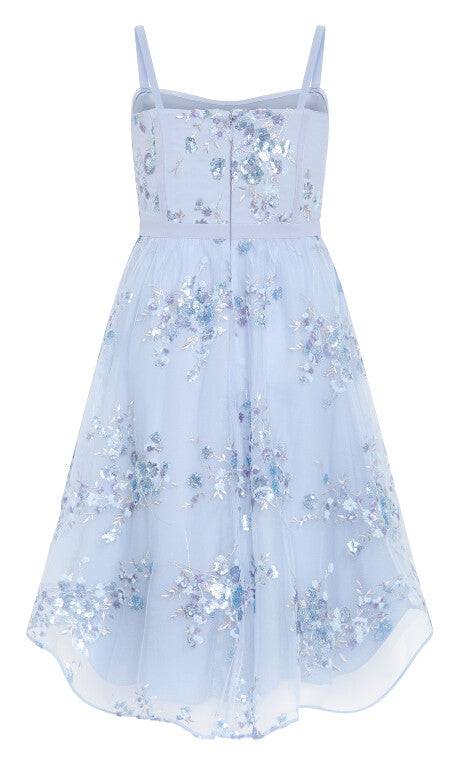 Ambrosia Strapless Tulle Dress - black