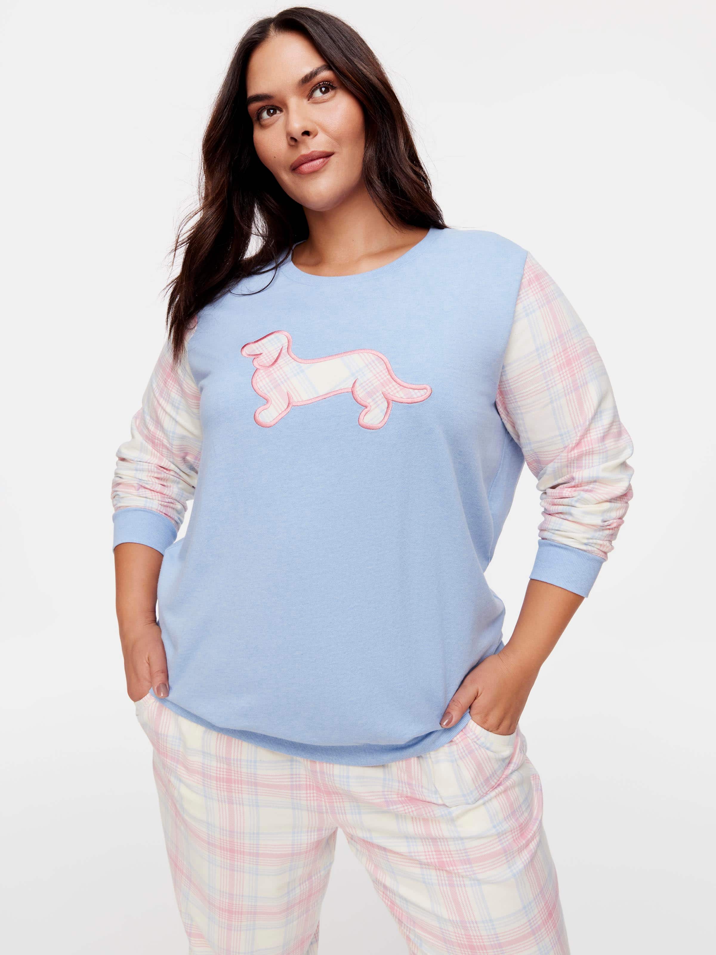 P.A. Plus Check Penny Sweater