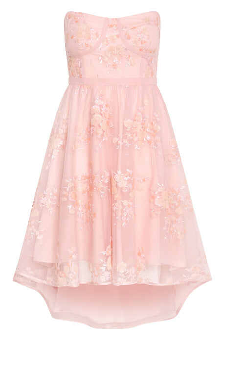 Ambrosia Strapless Tulle Dress - black