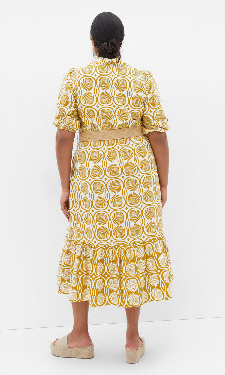 Anna Seashell Dress - print